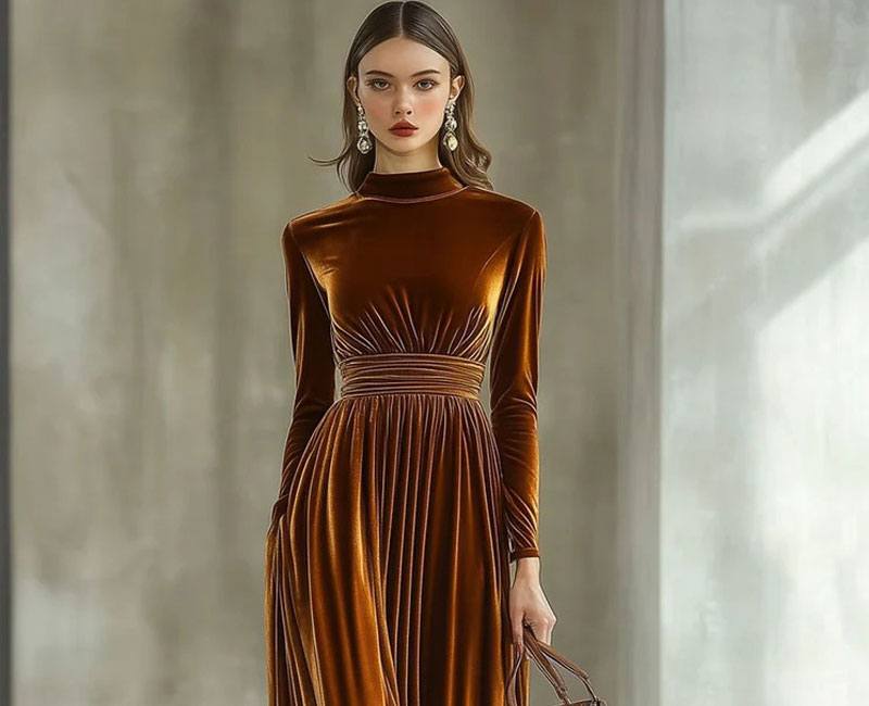 The Best Fall Wedding Guest Dresses: Rich Colors & Cozy Elegance